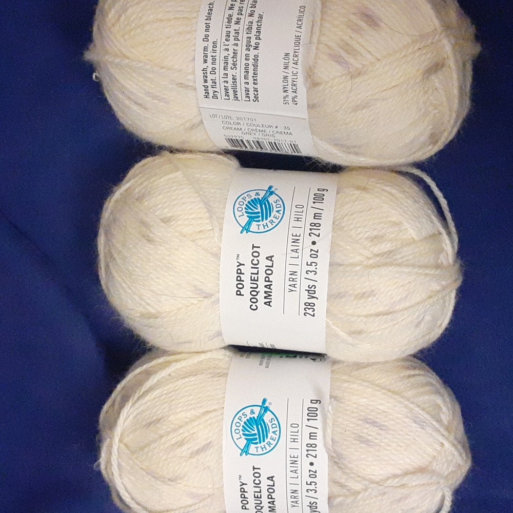 Loops & Threads Poppy Yarn Lot